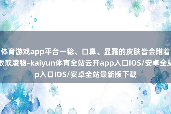 体育游戏app平台一稔、口鼻、显露的皮肤皆会附着雾霾中的多数
