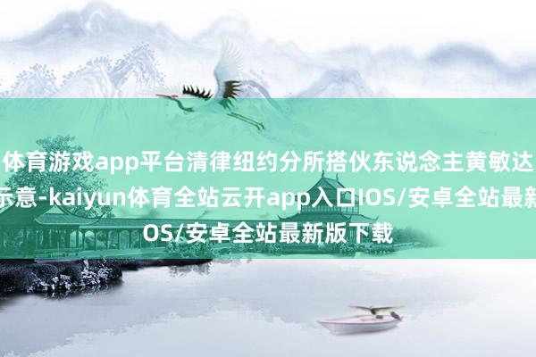 体育游戏app平台清律纽约分所搭伙东说念主黄敏达对记者示意-kaiyun体育全站云开app入口IOS/安卓全站最新版下载